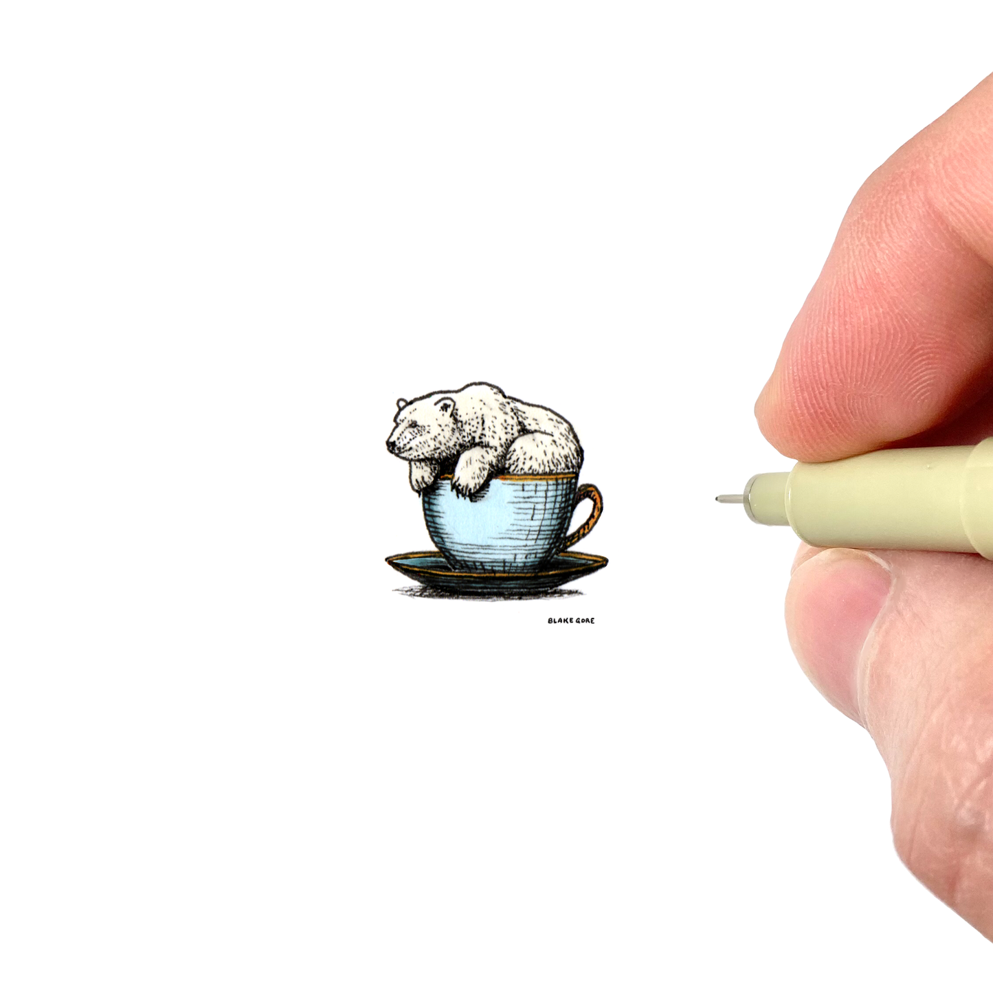 Teacup Polar Bear