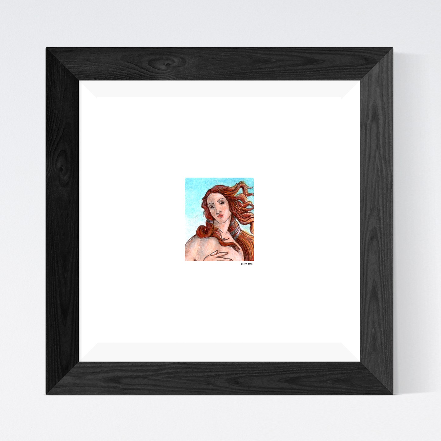 Study of Sandro Botticelli's "The Birth of Venus"