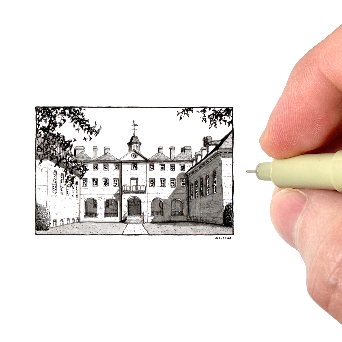 College of William and Mary, Wren Building (Original)