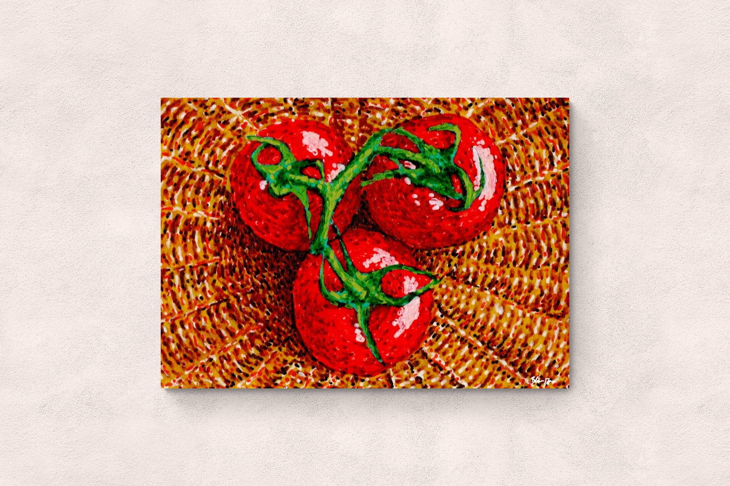 Tres Tomates (Enlarged Metal Print)