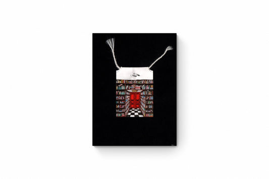 Bookstore Tunnel (Enlarged Metal Print)
