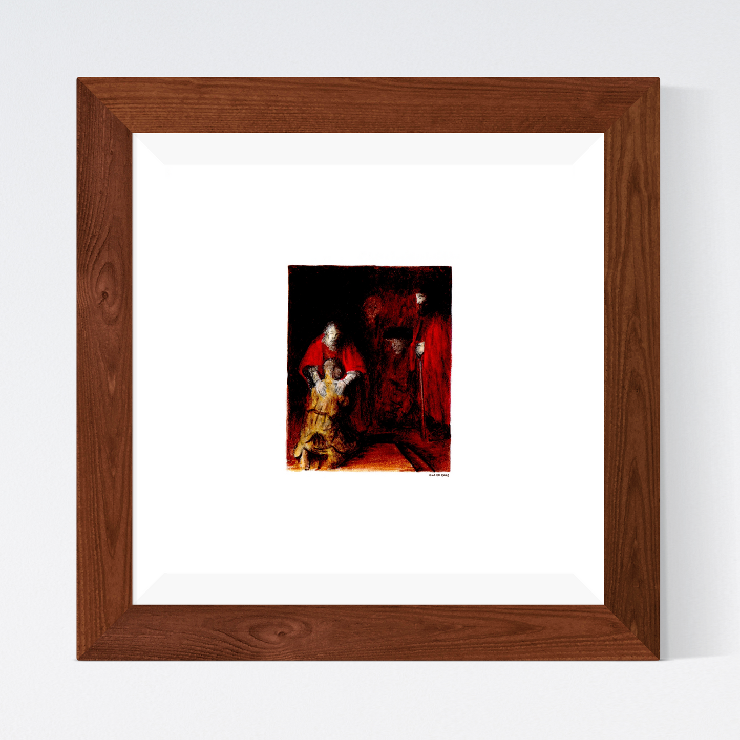 Study of Rembrandt's "Return of the Prodigal Son"