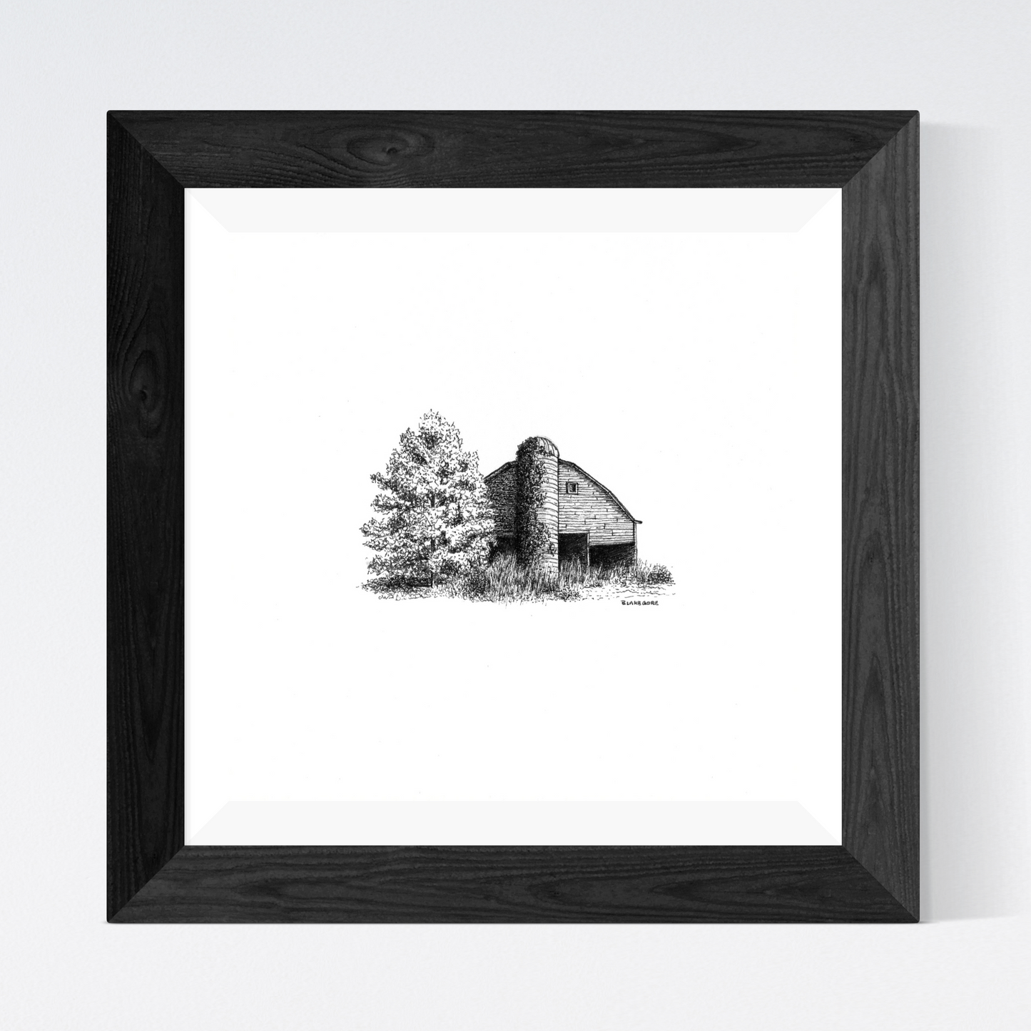 Barn and Silo