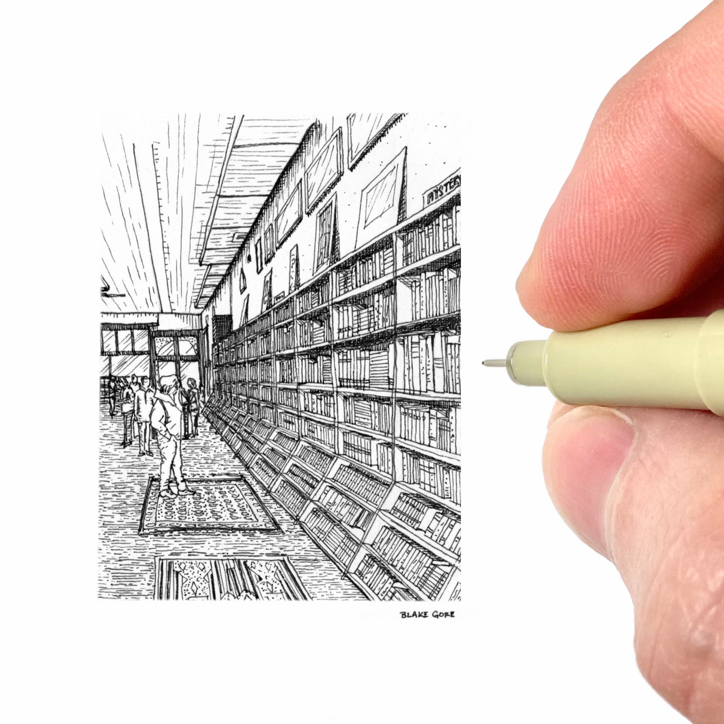 Square Books Shelves