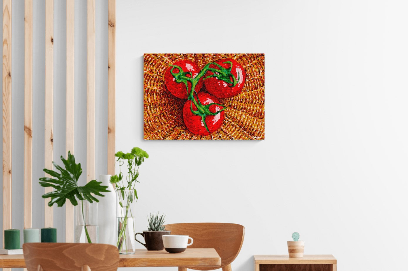 Tres Tomates (Enlarged Metal Print)