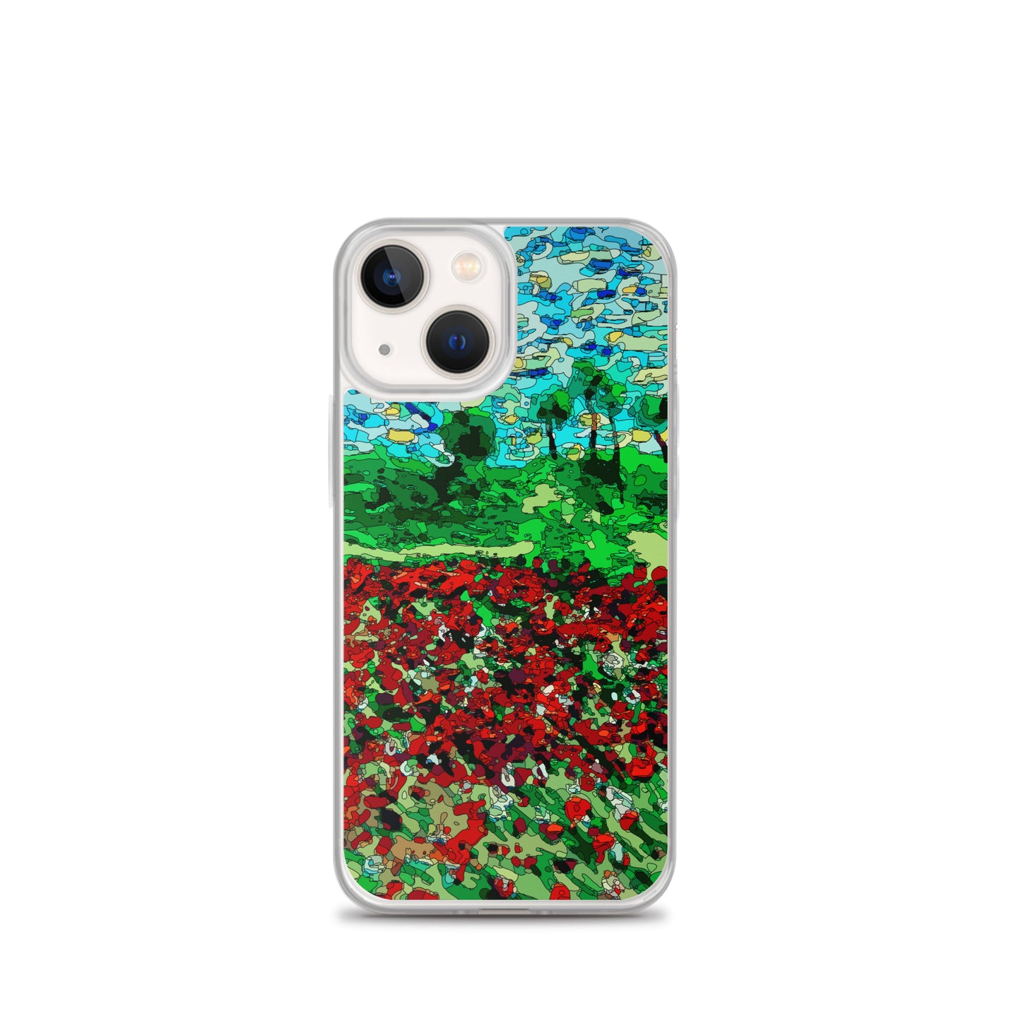 Van Gogh's Poppy Field iPhone Case