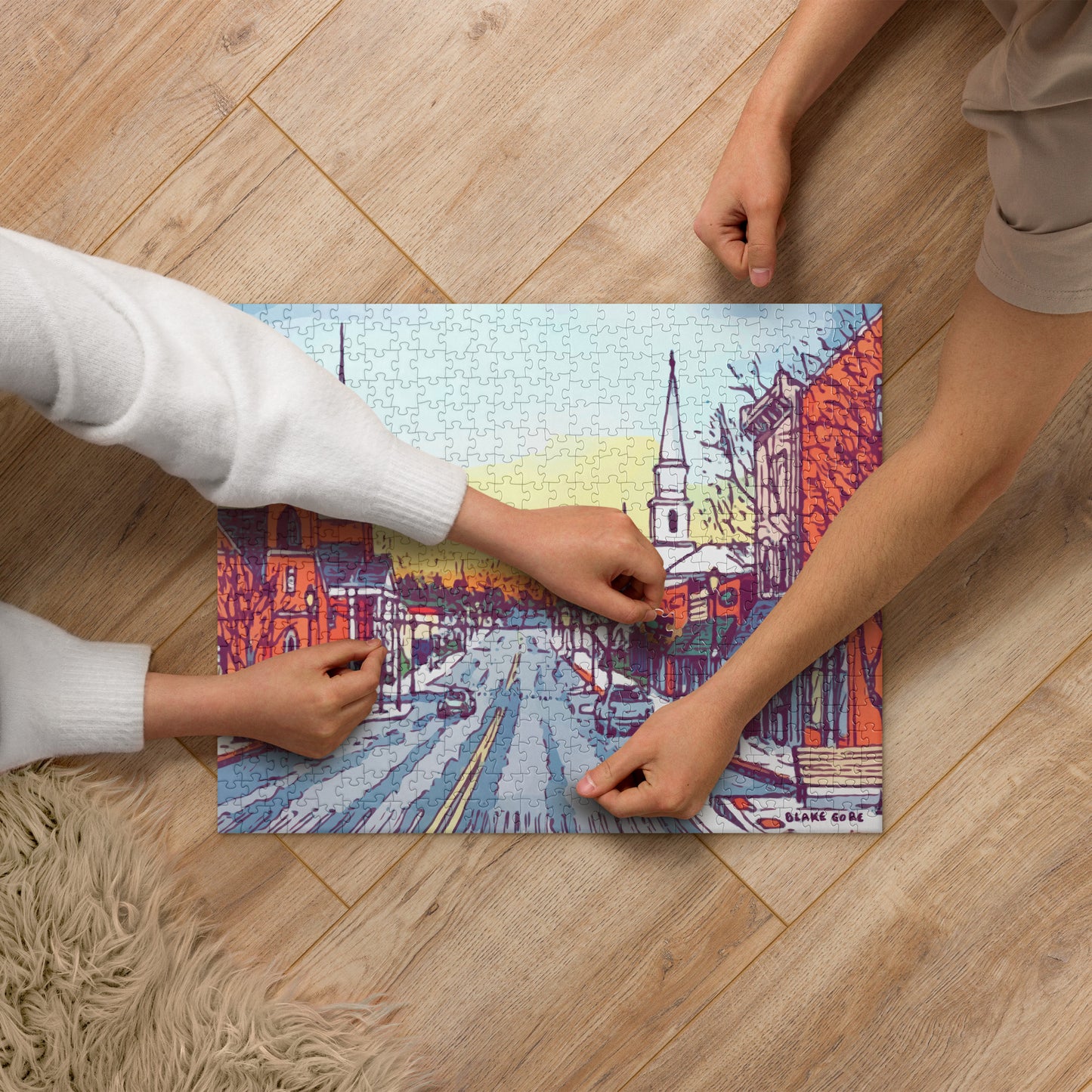 Christiansburg, Virginia, Jigsaw Puzzle