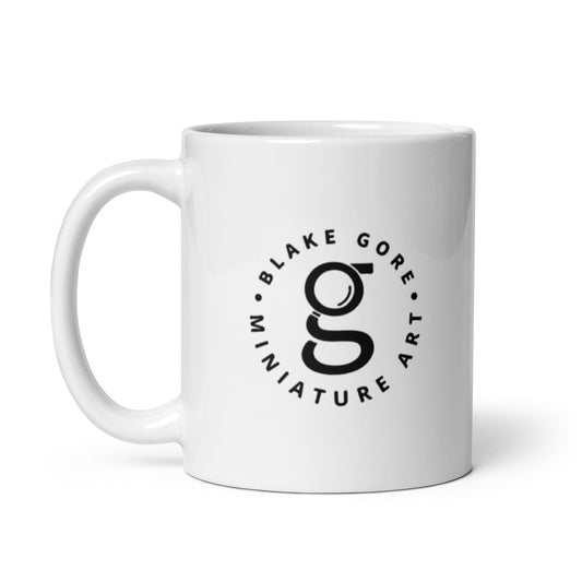 Blake Gore Miniature Art w/ da Vinci Quote Mug