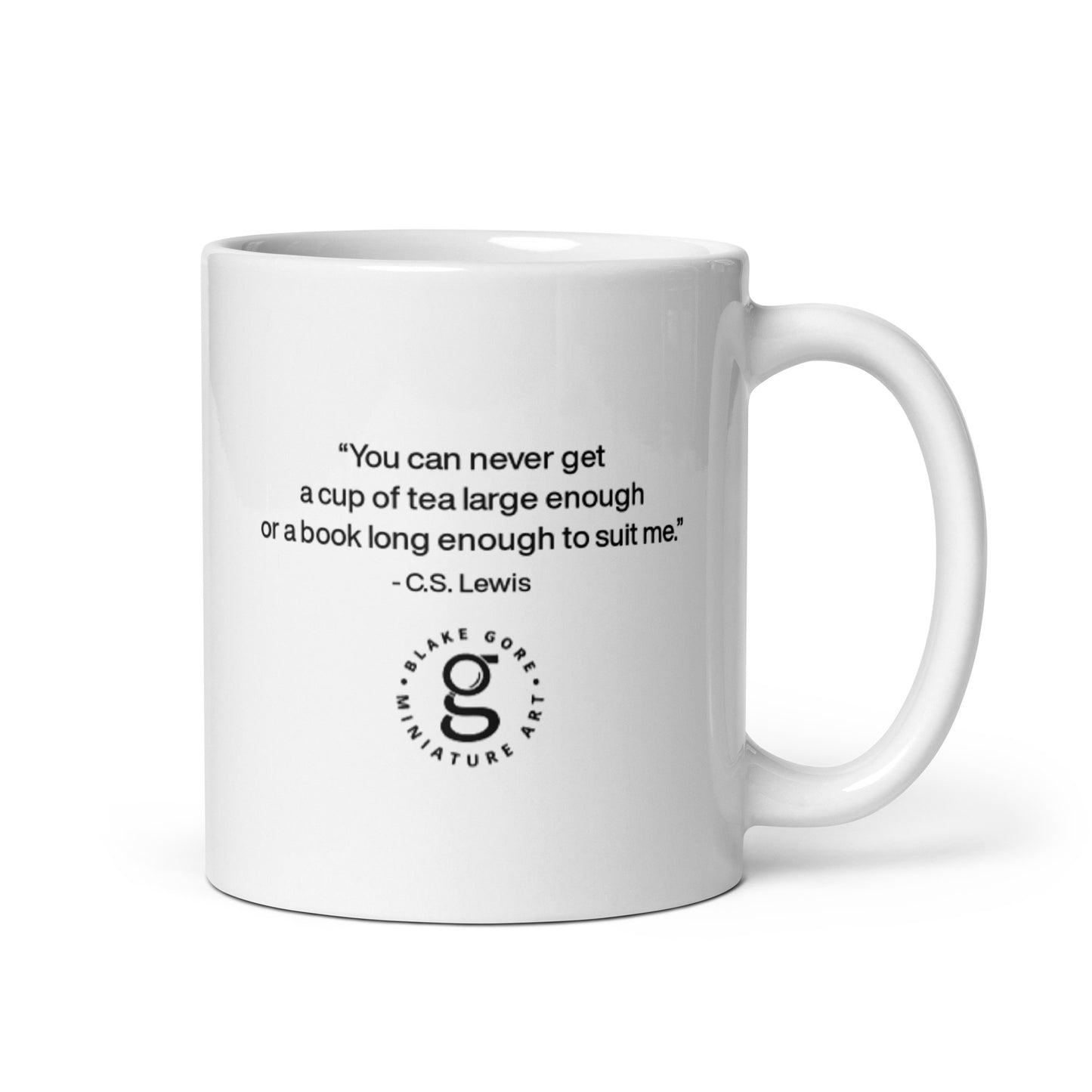 Bookstore Mug w/ CS Lewis Quote