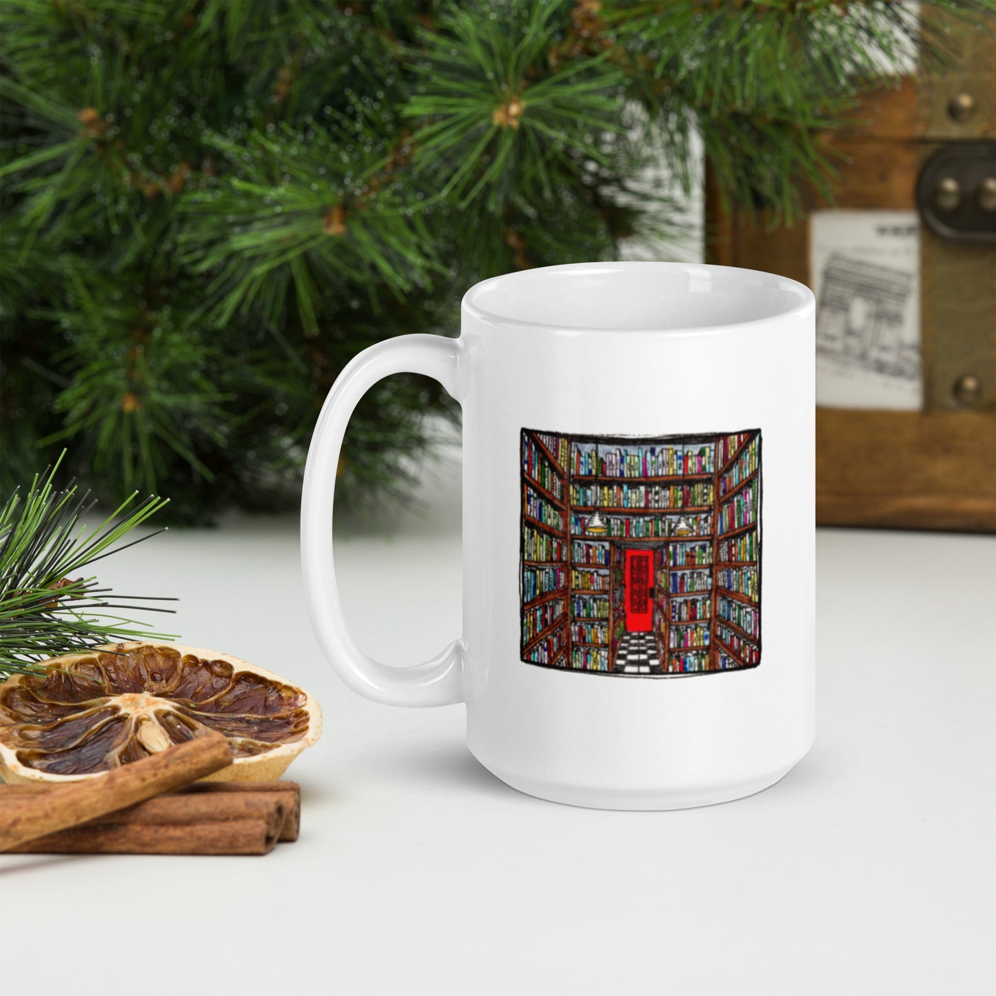 Bookstore Mug w/ CS Lewis Quote