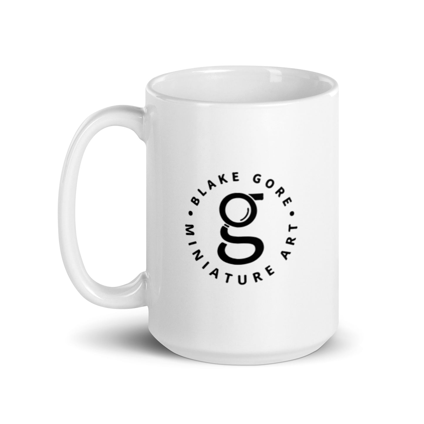 Blake Gore Miniature Art w/ da Vinci Quote Mug