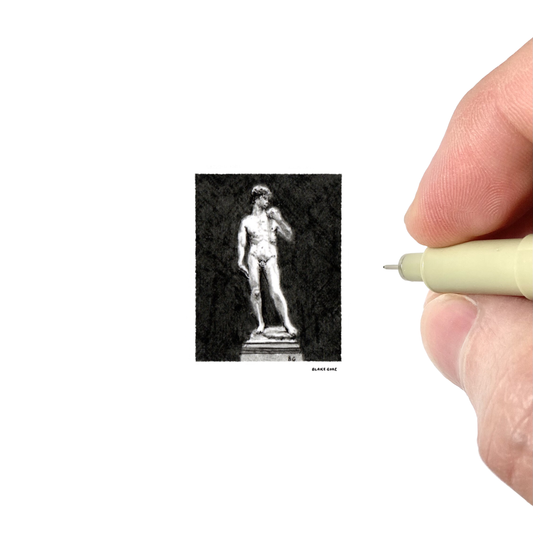 Study of Michelangelo's "David"