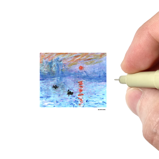 Study of Claude Monet's "Impression, Sunrise"