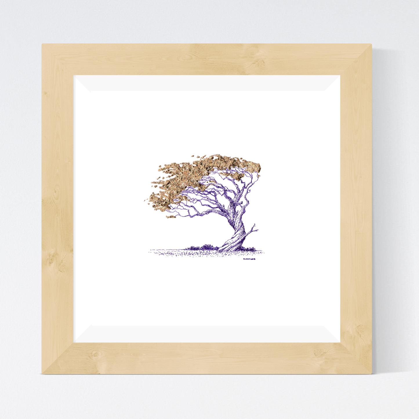 Golden Purple Tree