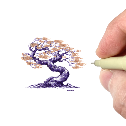 Golden Purple Bonsai
