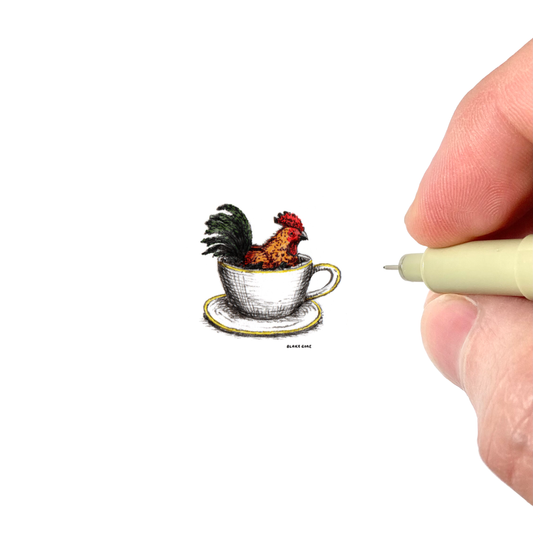 Teacup Rooster