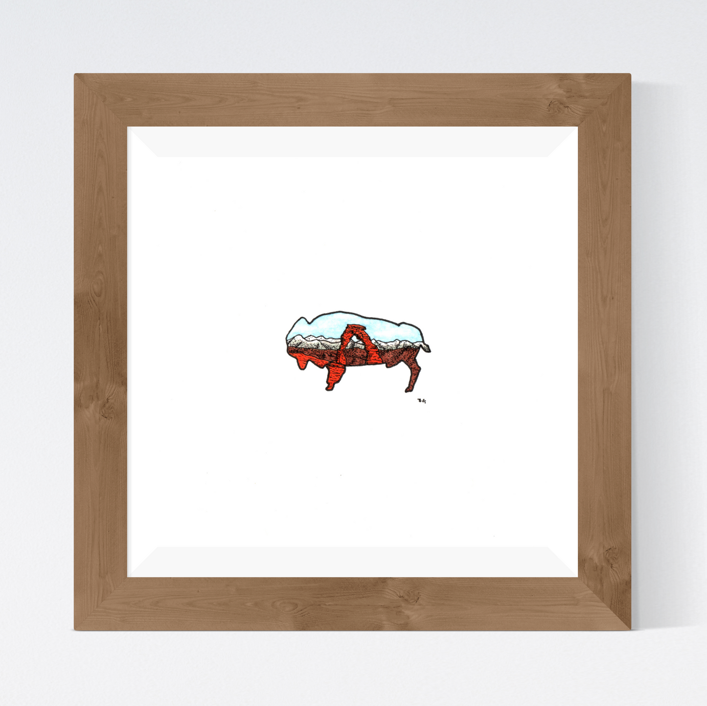 Delicate Arch Bison