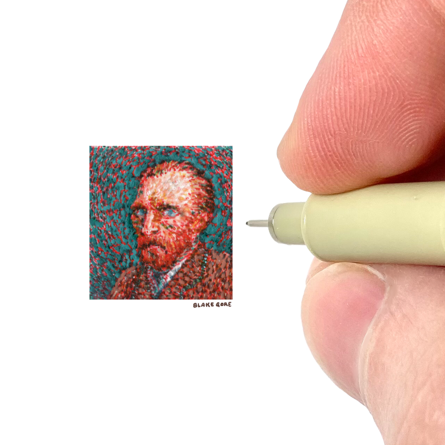 Study of Van Gogh's "Self Portrait"
