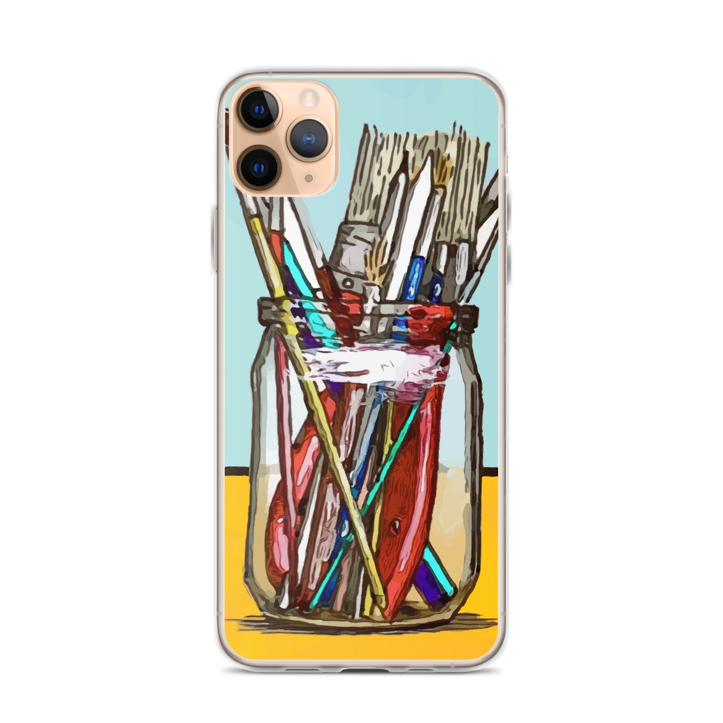 Paintbrush iPhone Case