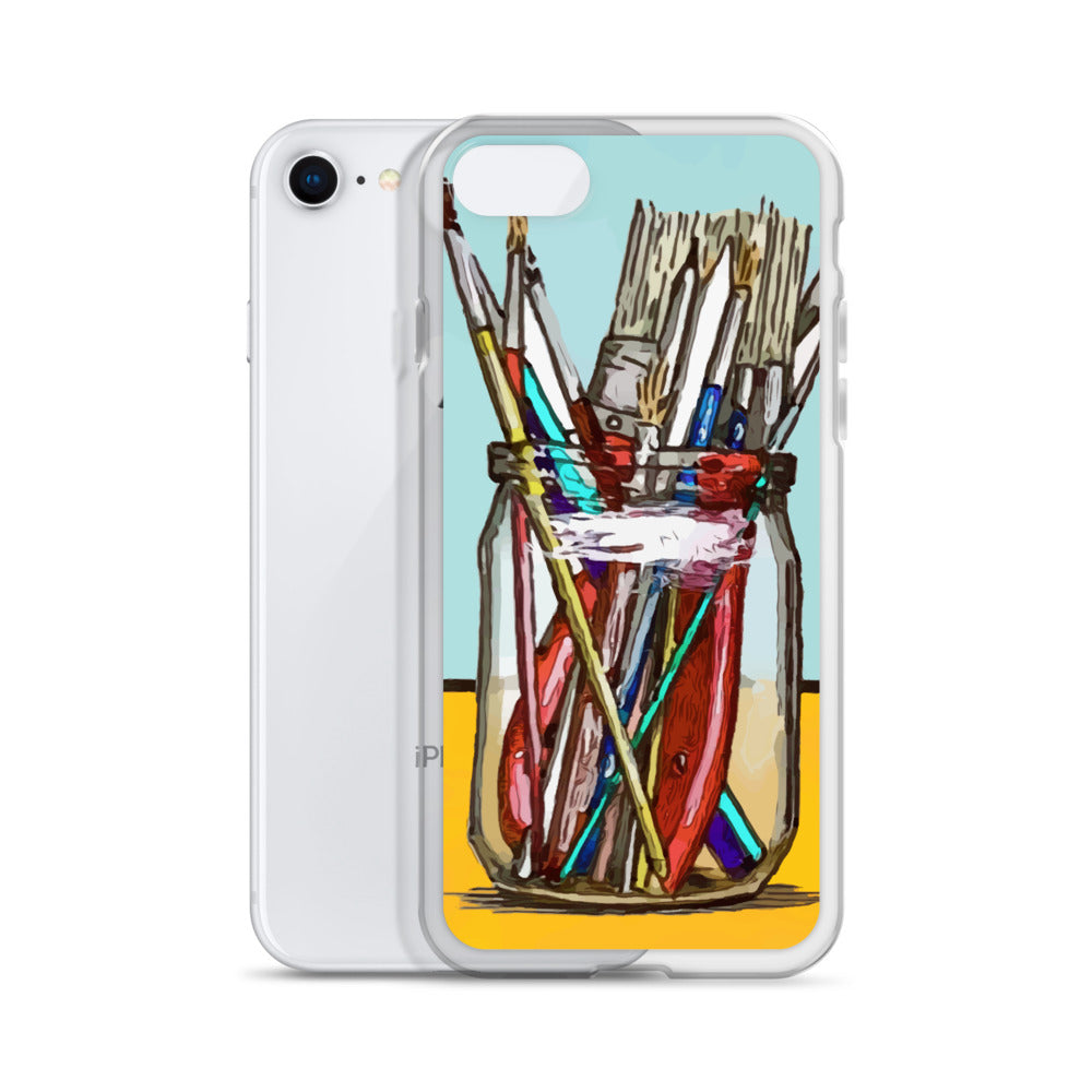 Paintbrush iPhone Case