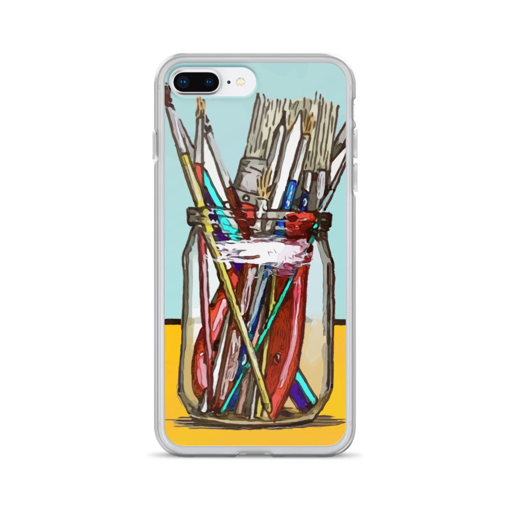 Paintbrush iPhone Case