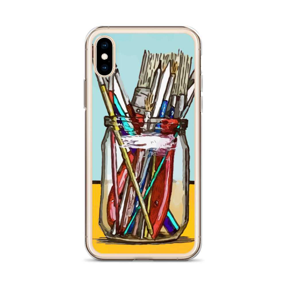 Paintbrush iPhone Case